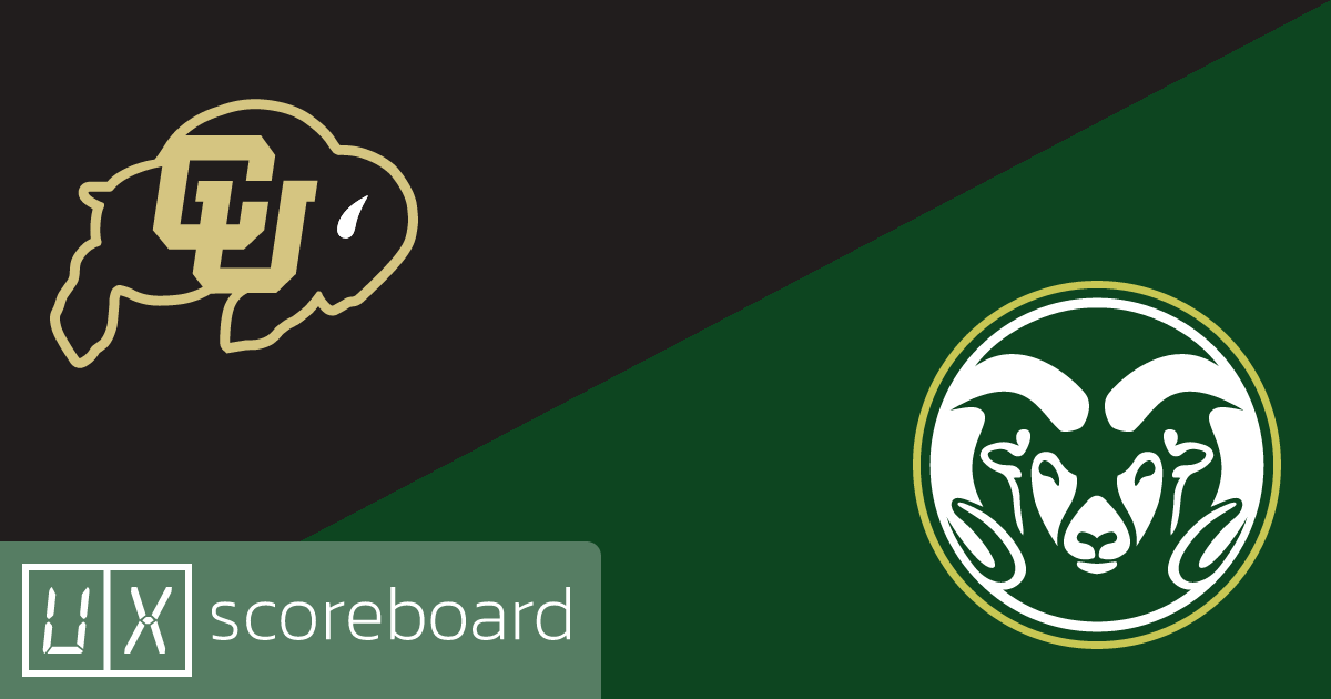 Colorado Buffaloes vs Colorado State Rams game highlights