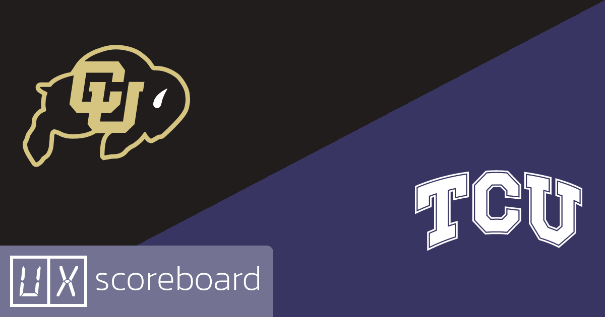 Colorado Buffaloes vs TCU Horned Frogs game highlights