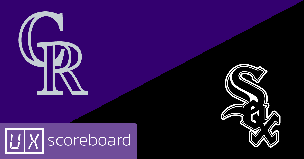 Colorado Rockies vs Chicago White Sox game highlights