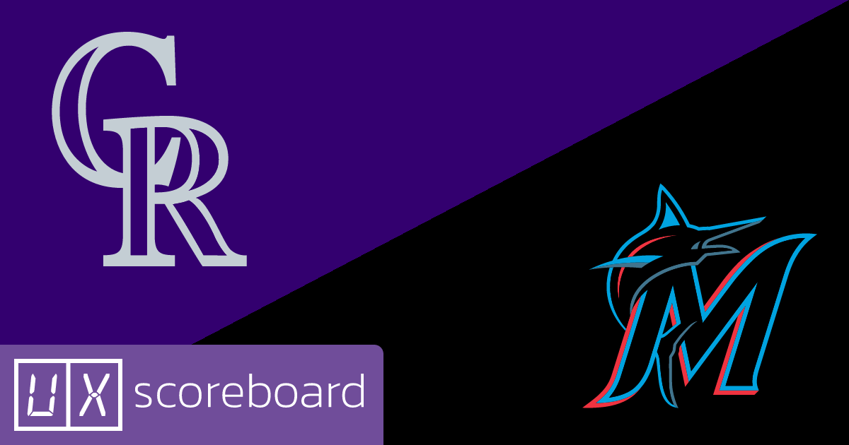 Colorado Rockies vs Miami Marlins game highlights