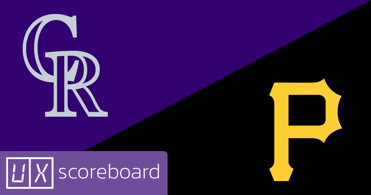 Colorado Rockies vs Pittsburgh Pirates game highlights