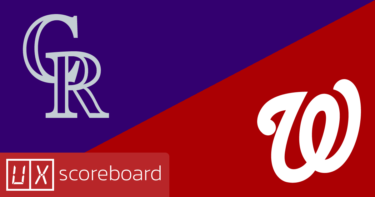 Colorado Rockies vs Washington Nationals game highlights