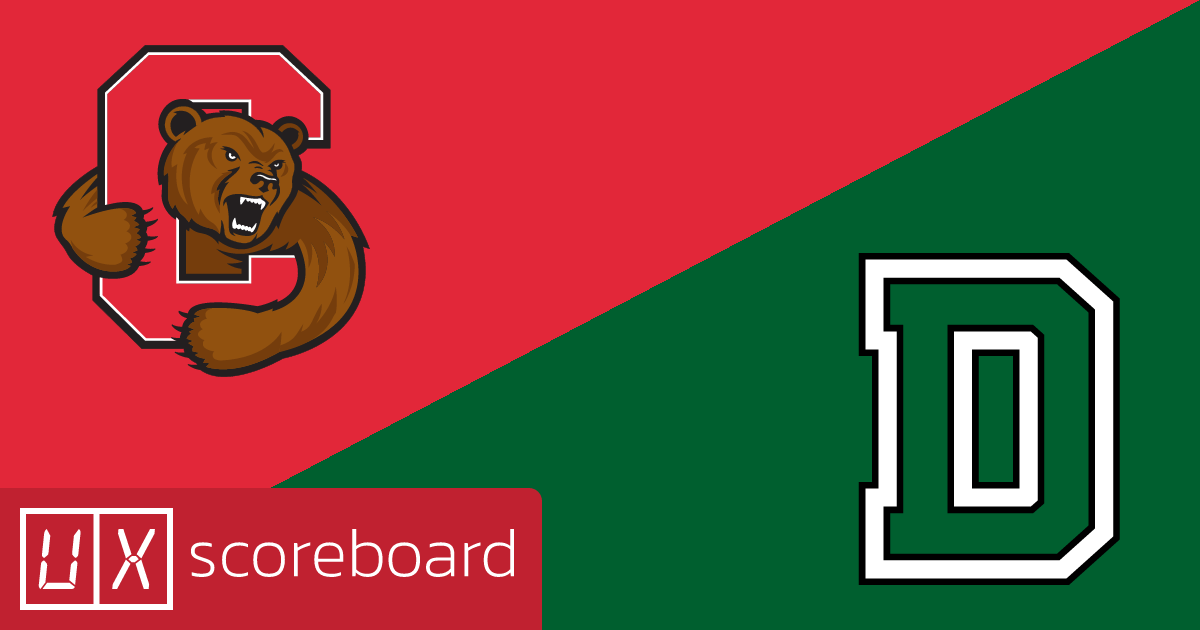 Cornell Big Red vs Dartmouth Big Green game highlights