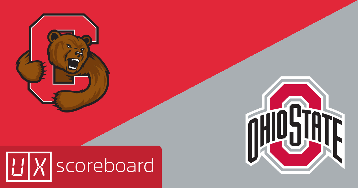 Cornell Big Red vs Ohio State Buckeyes game highlights
