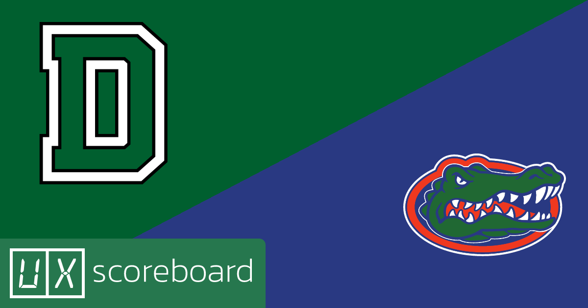 Dartmouth Big Green vs Florida Gators game highlights