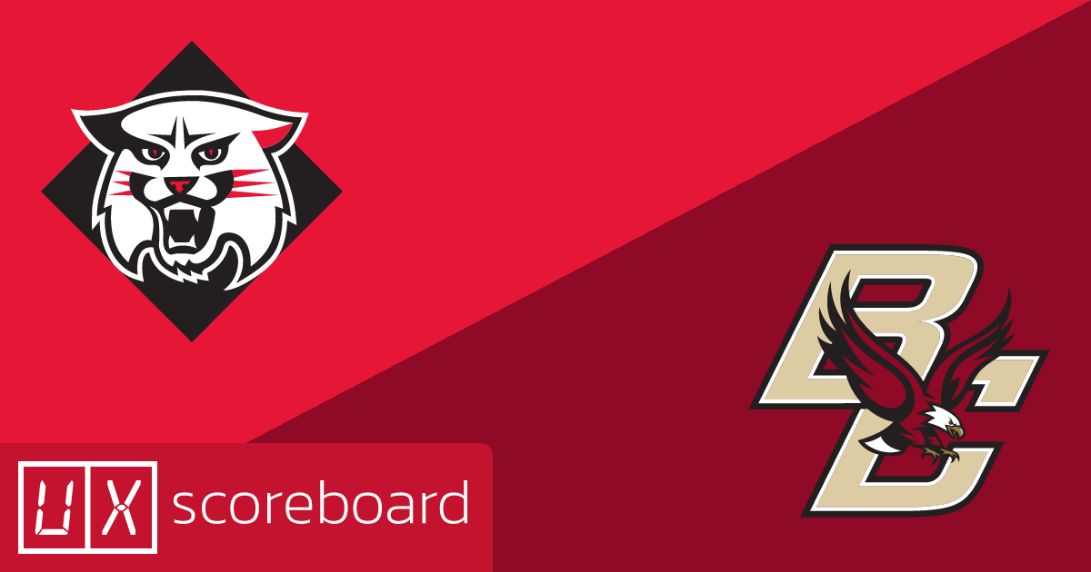 Davidson Wildcats vs Boston College Eagles game highlights