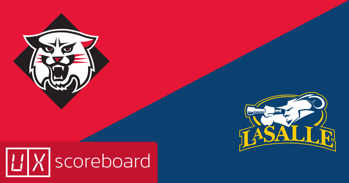 Davidson Wildcats vs La Salle Explorers game highlights