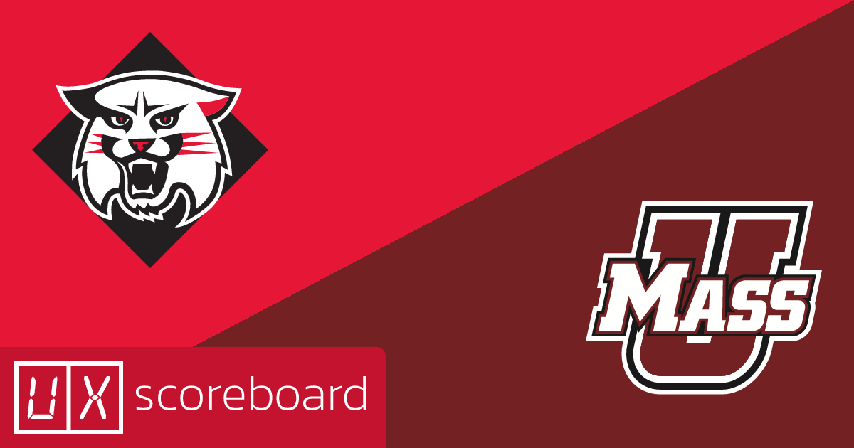 Davidson Wildcats vs UMass Minutemen game highlights