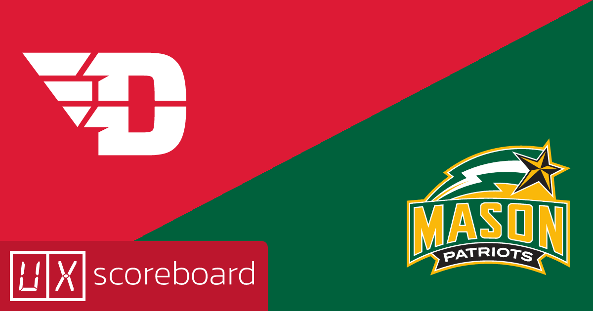 Dayton Flyers vs George Mason Patriots game highlights