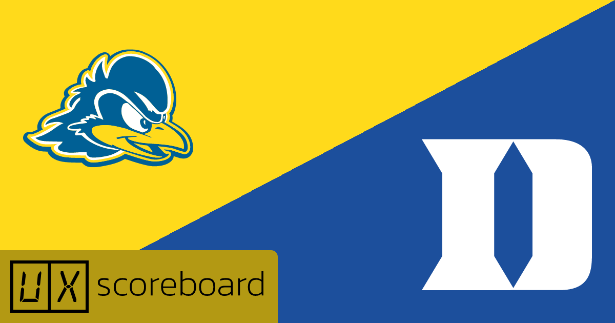 Delaware Blue Hens vs Duke Blue Devils game highlights