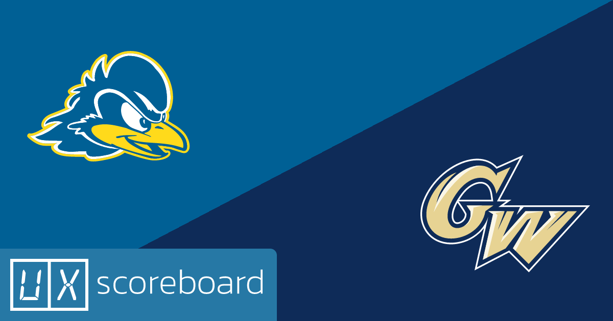 Delaware Blue Hens vs George Washington Revolutionaries game highlights