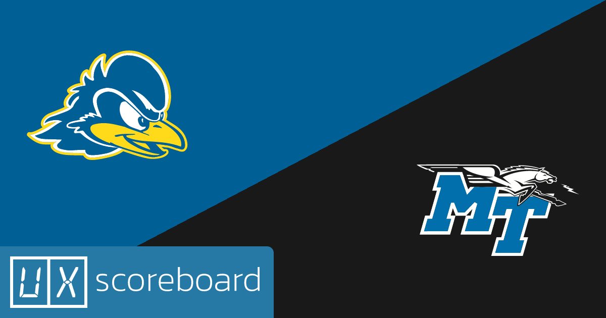 Delaware Blue Hens vs Middle Tennessee Blue Raiders game highlights