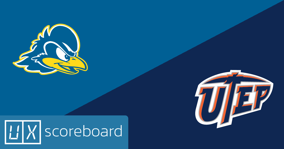 Delaware Blue Hens vs UTEP Miners game highlights
