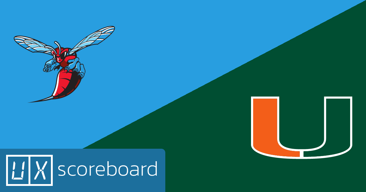 Delaware State Hornets vs Miami Hurricanes game highlights