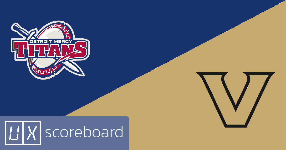 Detroit Mercy Titans vs Vanderbilt Commodores game highlights