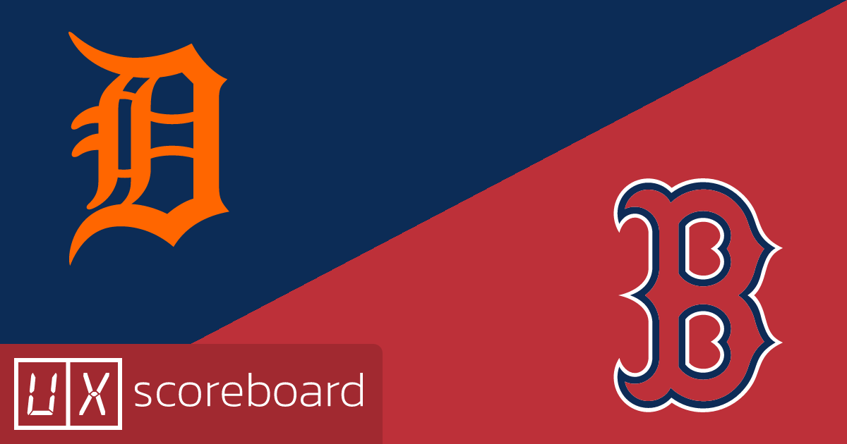 Detroit Tigers vs Boston Red Sox game highlights