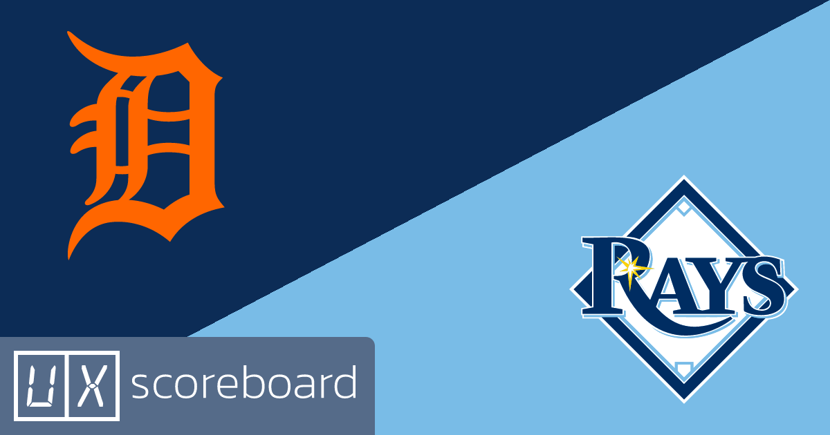 Detroit Tigers vs Tampa Bay Rays game highlights