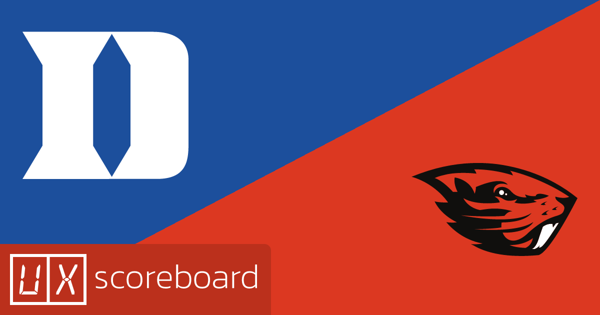 Duke Blue Devils vs Oregon State Beavers game highlights