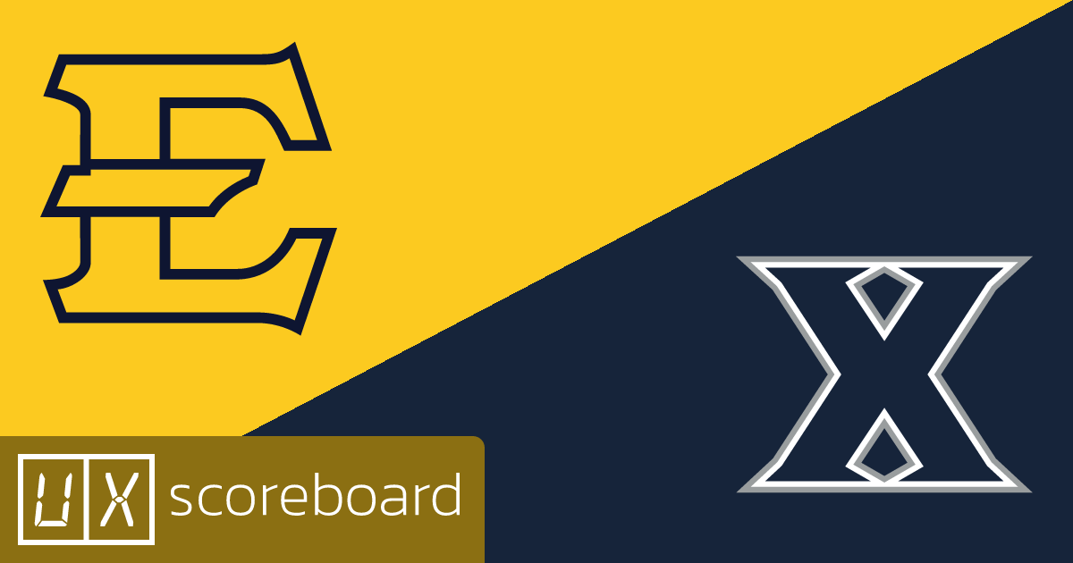 East Tennessee State Buccaneers vs Xavier Musketeers game highlights