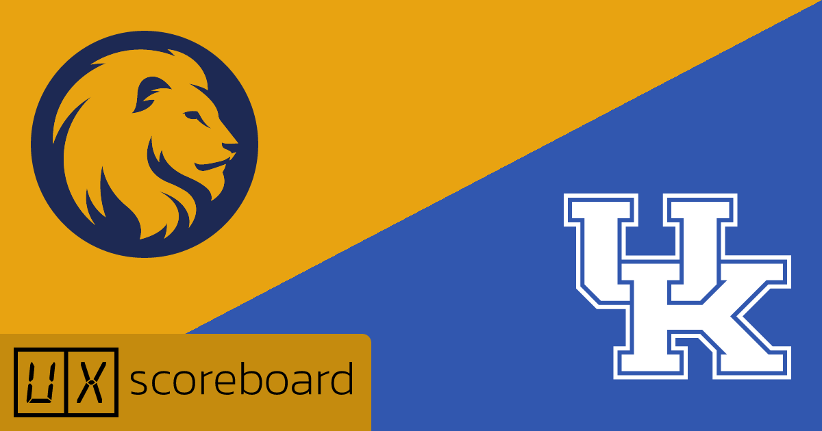 East Texas A&M Lions vs Kentucky Wildcats game highlights