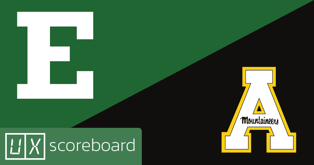 Eastern Michigan Eagles vs Appalachian State Mountaineers game highlights