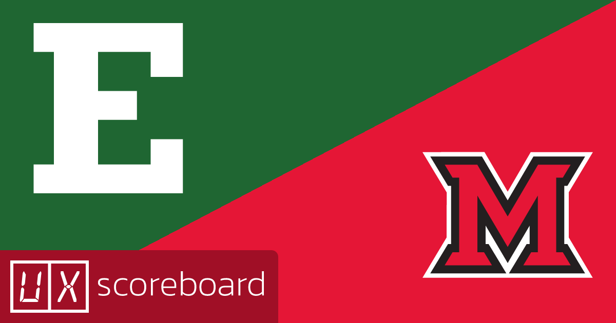Eastern Michigan Eagles vs Miami (OH) Redhawks game highlights