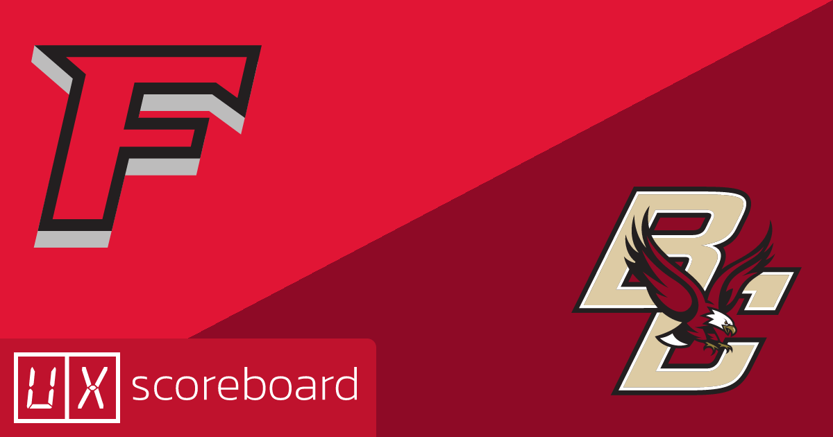 Fairfield Stags vs Boston College Eagles game highlights
