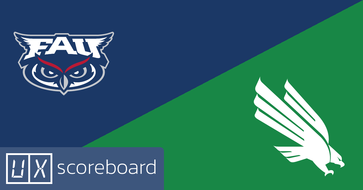 Florida Atlantic Owls vs North Texas Mean Green game highlights