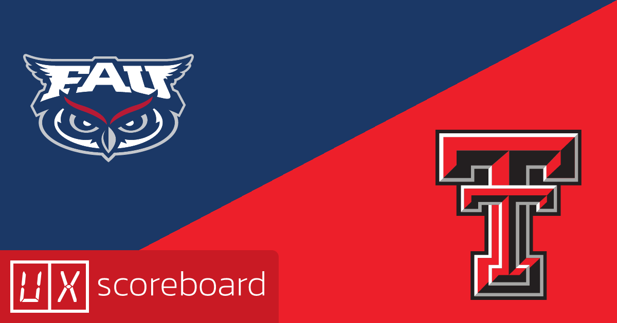 Florida Atlantic Owls vs Texas Tech Red Raiders game highlights
