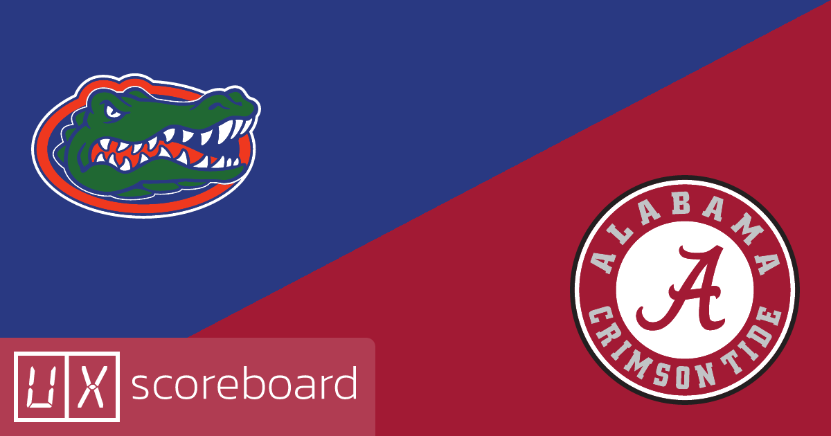 Florida Gators vs Alabama Crimson Tide game highlights