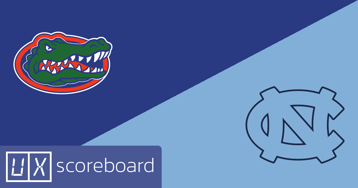Florida Gators vs North Carolina Tar Heels game highlights