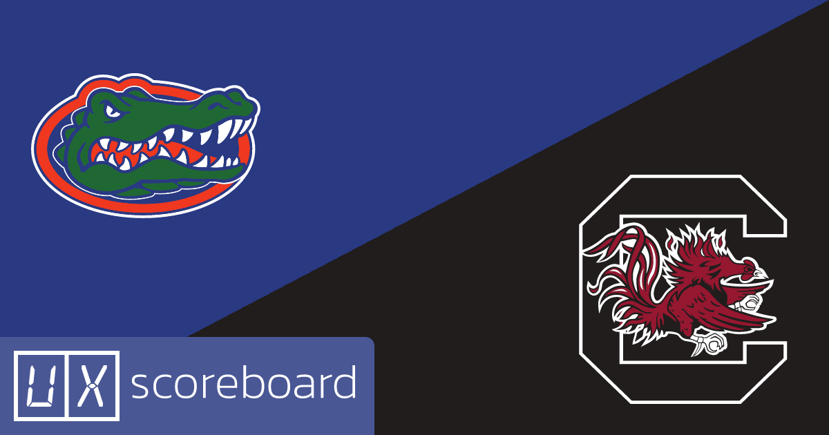 Florida Gators vs South Carolina Gamecocks game highlights