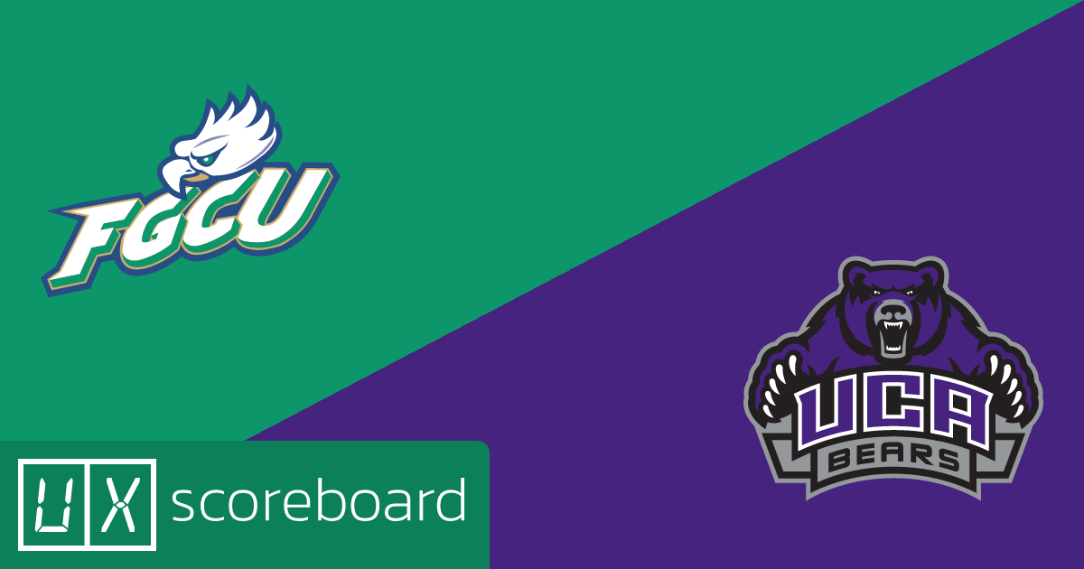 Florida Gulf Coast Eagles vs Central Arkansas Bears game highlights