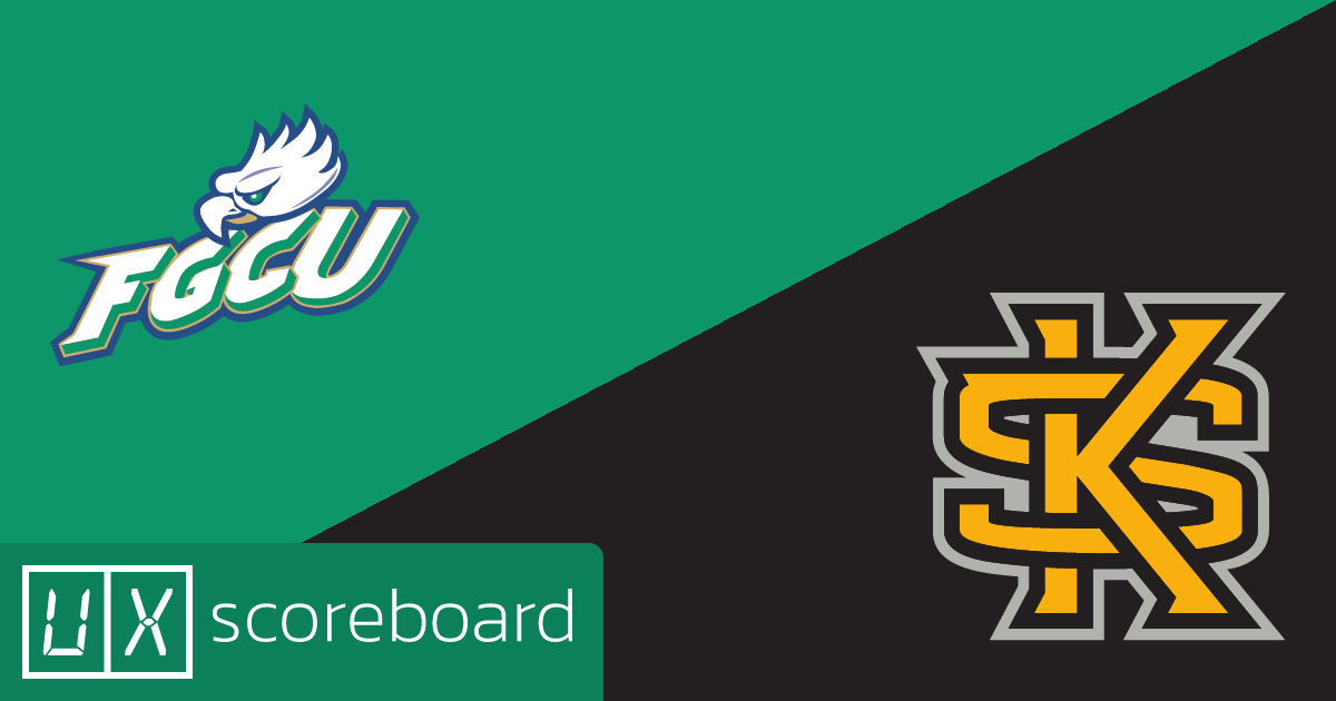 Florida Gulf Coast Eagles vs Kennesaw State Owls game highlights