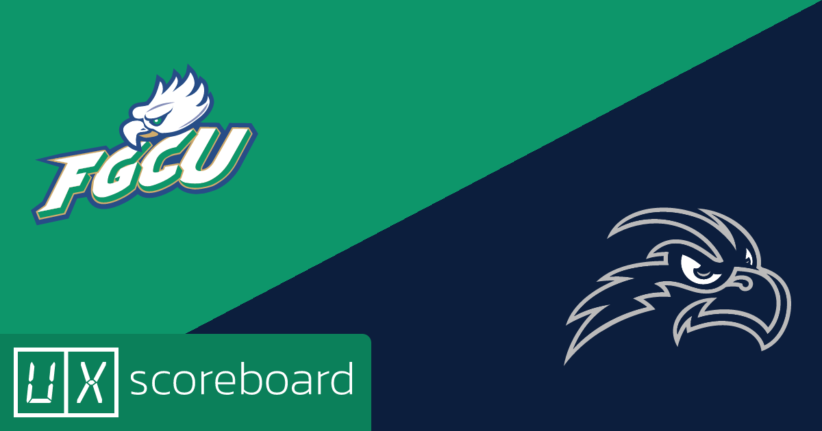 Florida Gulf Coast Eagles vs North Florida Ospreys game highlights