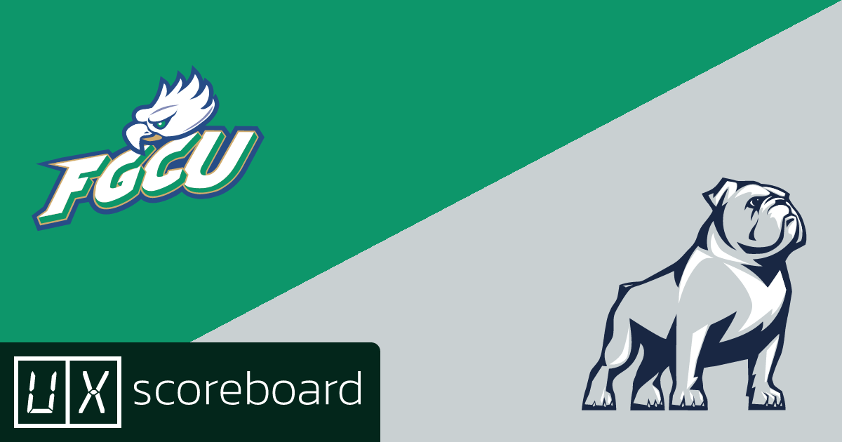 Florida Gulf Coast Eagles vs Samford Bulldogs game highlights