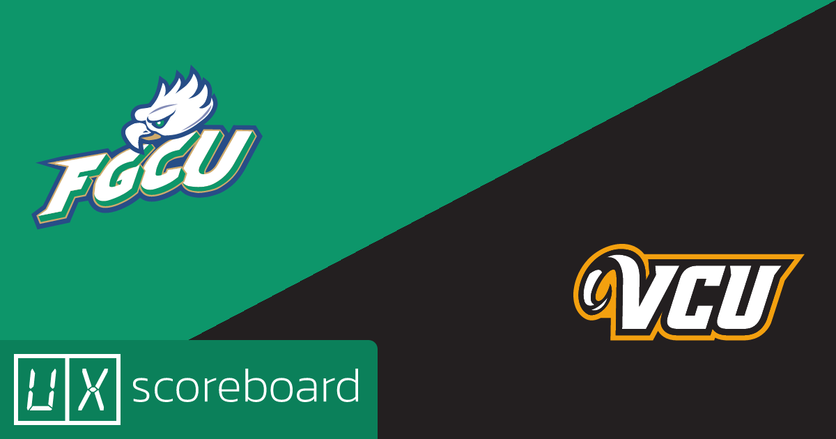 Florida Gulf Coast Eagles vs VCU Rams game highlights