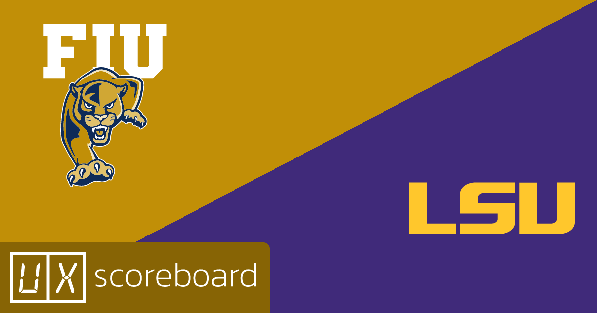 Florida International Panthers vs LSU Tigers game highlights