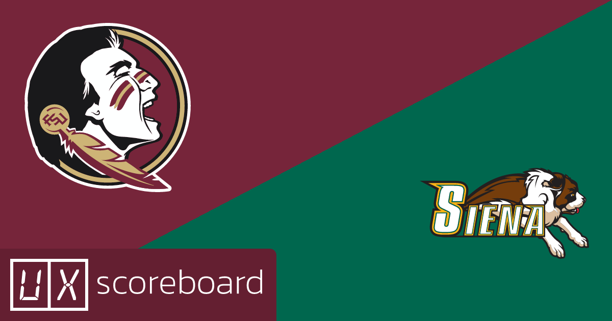 Florida State Seminoles vs Siena Saints game highlights