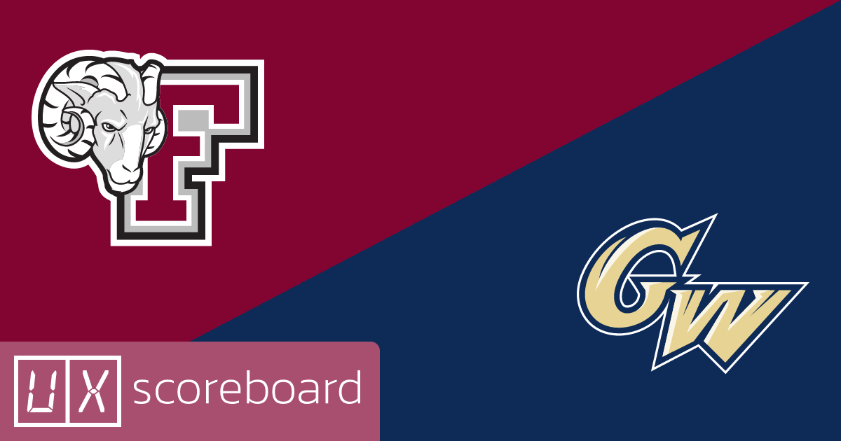 Fordham Rams vs George Washington Revolutionaries game highlights