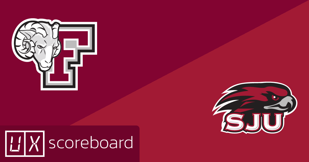 Fordham Rams vs Saint Joseph's Hawks game highlights