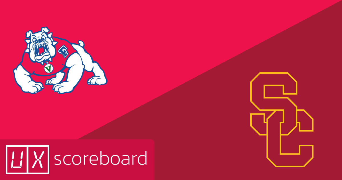 Fresno St 0-39 USC, Sep 4, 2026: Final Score