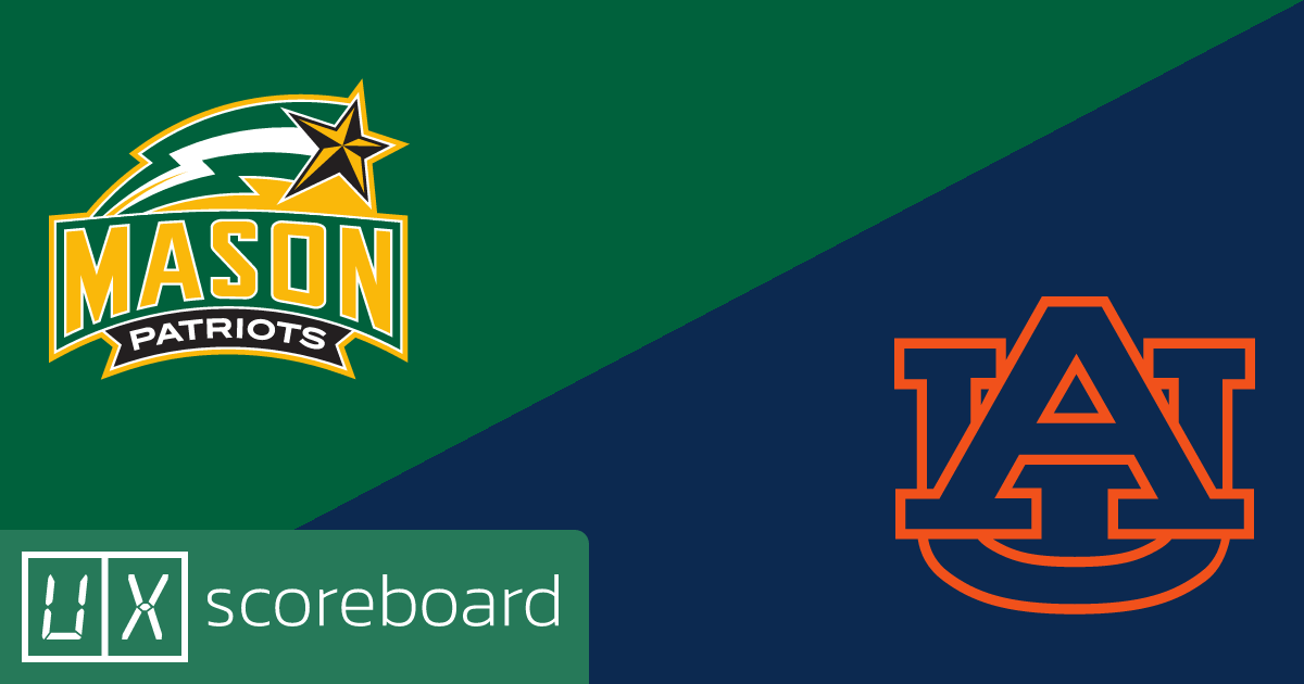 George Mason Patriots vs Auburn Tigers game highlights