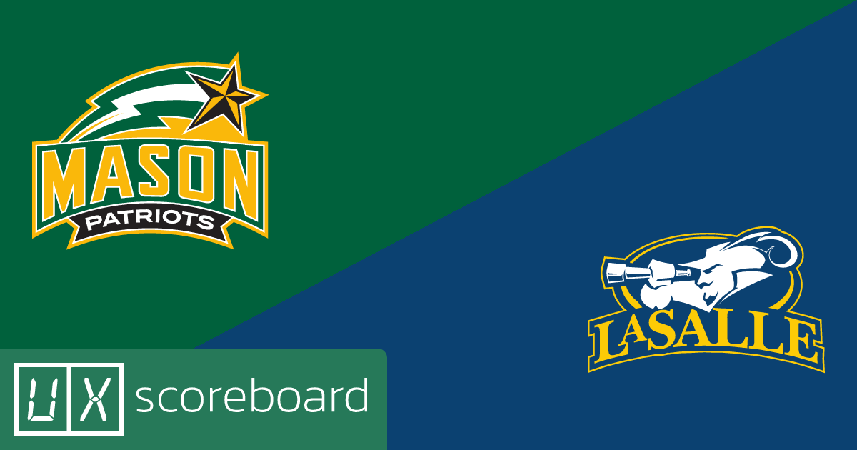 George Mason Patriots vs La Salle Explorers game highlights