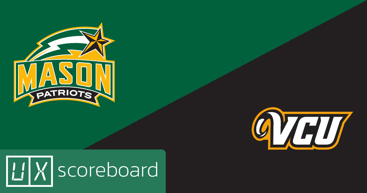 George Mason Patriots vs VCU Rams game highlights