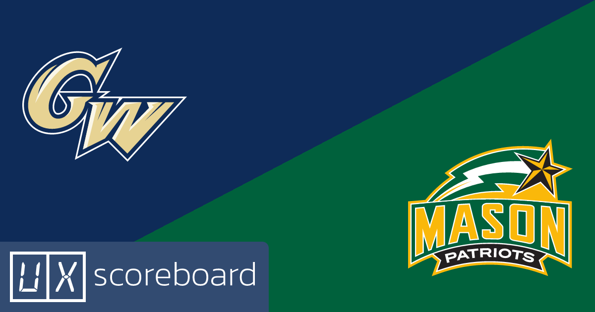George Washington Revolutionaries vs George Mason Patriots game highlights