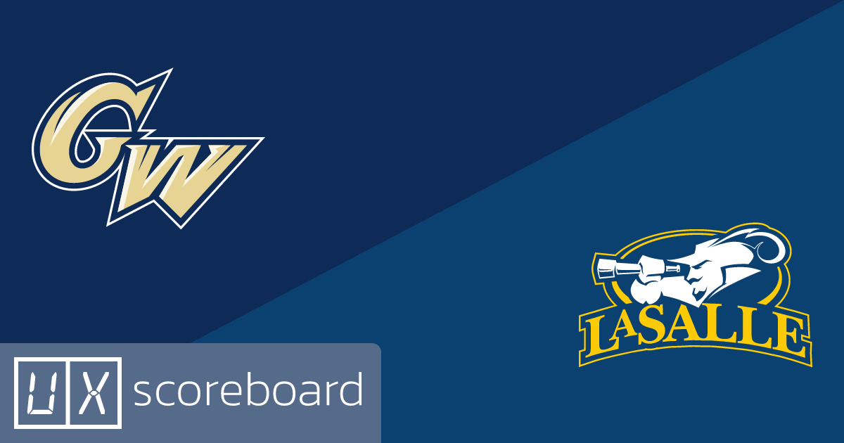 George Washington Revolutionaries vs La Salle Explorers game highlights