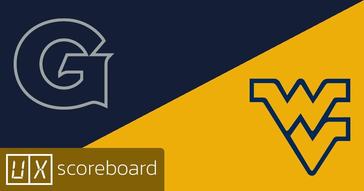 Georgetown Hoyas vs West Virginia Mountaineers game highlights
