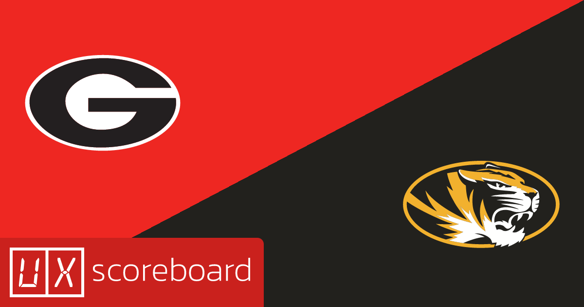 Georgia Bulldogs vs Missouri Tigers game highlights