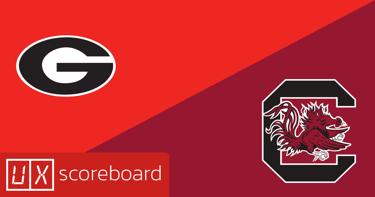 Georgia Bulldogs vs South Carolina Gamecocks game highlights